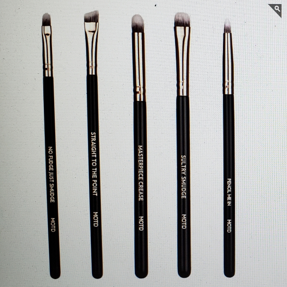 NIB MOTD cosmetics eye got it 5PC brush set
